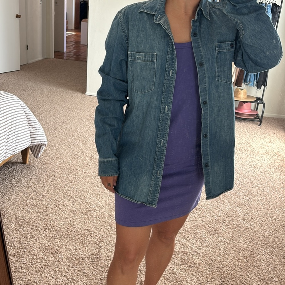 Denim button down - Picture 5 of 6